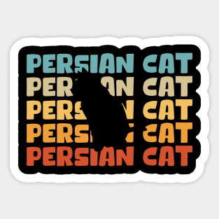 Persian Cat Sticker